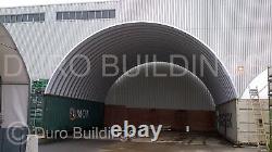 Couverture de bâtiment métallique DuroSPAN en acier de 56'x40'x16' pour conteneur Conex - Kits de toit