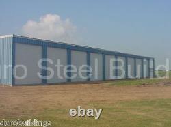 DURO Steel Mini Self Storage 15x100x9.5 Bâtiment métallique incluant 10 portes roulantes DIRECT