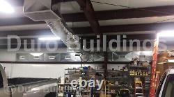 DuroBEAM Steel 30'x48'x16' Kit de construction de garage métallique avec atelier et ascenseur auto en DIRECT.