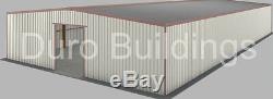 Durobeam Steel 50x84x12 Metal Garage Shop Structure De Bâtiment À Portée Libre Direct