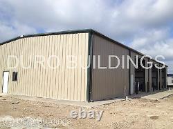 Durobeam Steel 80'x120'x16 Metal Clear Span Prefab Building Made To Order Direct
