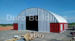 Durospan Acier 40x40x14 Metal Shipping Container Building Cover Open Ends Direct