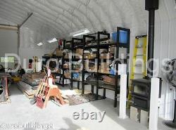Durospan Steel 30x20x14 Metal Garage Home Shop Bricolage Kit De Construction Open Ends Direct