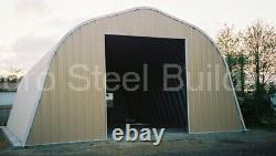 Durospan Steel 30x24x14 Metal Building Bricolage Homme Cave Kit Open Ends Factory Direct