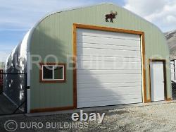 Durospan Steel 30x34x14 Metal Garage Home Shop Bricolage Kit De Construction Open Ends Direct