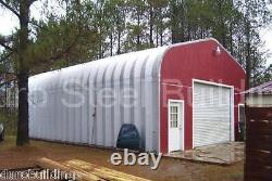 Durospan Steel 30x72x14 Metal Building Kits Man Cave She Shed Open Ends Direct