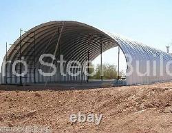 Durospan Steel 40'x54'x16' Metal Building Maison Batting Cage Kit Open Ends Direct