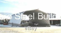 Durospan Steel 40x80x18 Bâtiments En Métal Équipements De Ferme Hangar De Bricolage Aux Extrémités Ouvertes Direct