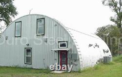 Durospan Steel 51x40x17 Metal Quonset Hut Building Bricolage Home Kit Open Ends Direct