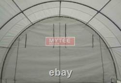 Hay Storage Building Shelter Tente 20' X 30' Heavy Duty Fabric Galvanized Steel