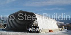 Kit de cave à l'homme en acier DuroSPAN 30x30x14 avec bâtiment métallique à extrémités ouvertes - Directement de l'usine