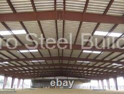Kit de construction d'arène équestre en acier DuroBEAM Steel 100x100x18 Metal ClearSpan en DIRECT