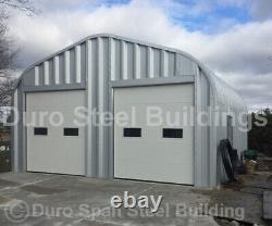 Kit de construction de garage en acier DuroSPAN de 25'x46x13' pour maison ou atelier DIY - Usine DiRECT