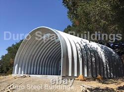 Kit de construction de grange en métal DuroSPAN Steel 20x20x12 à vendre en DIY! Extrémités ouvertes directes