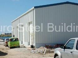 Kit de construction en acier DuroBEAM 40'x120'x20 pour bâtiment métallique de stockage et atelier - DiRECT