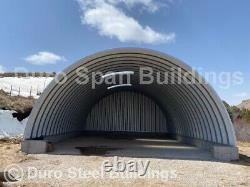 Kit de construction en acier DuroSPAN de 30'x30'x14' pour bâtiment en métal - Atelier 'Man Cave' à extrémités ouvertes - Direct
