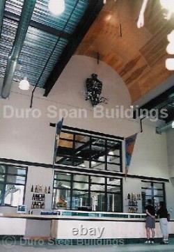 Kit de toit personnalisé DuroSPAN en acier pour bâtiment métallique 40x120x20, tel qu'on le voit à la télévision, en vente directe.