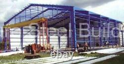 Kits de construction de maison de grange en métal DuroBEAM Steel 30x63x16 Clear Span Garage Direct