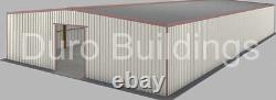 Kits de construction en acier DuroBEAM 50x82x12 pour bâtiments métalliques sur mesure Garage Atelier DiRECT