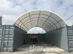 Shipping Container Roof 20x40 Kit Building Conex Box Shelter Canopy Overseas