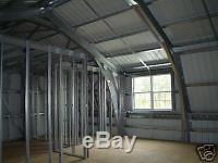 Steel Metal Home Gambrel Building Shell Kit, 3500 Pieds Carrés