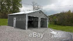 Steel-building-metal-garage-30x50x12 Portes Roulantes Livraison Et Installation Gratuites