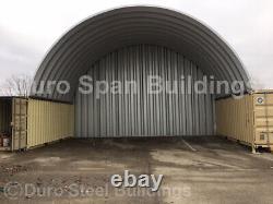 Vente de couverture de construction en conteneur métallique DIY DuroSPAN Steel 40x40x20 à extrémités ouvertes